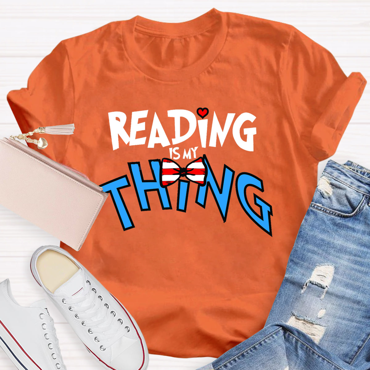 Reading Is My Thing Teacher T-Shirt