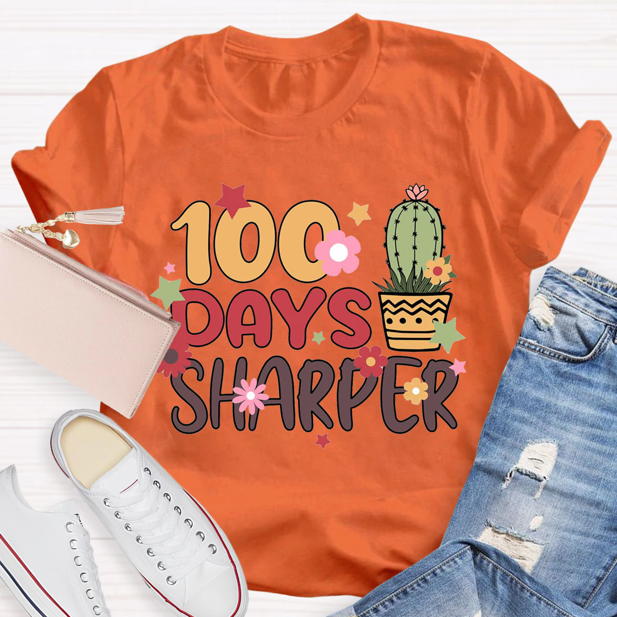 100 Days Sharper Teacher T-Shirt