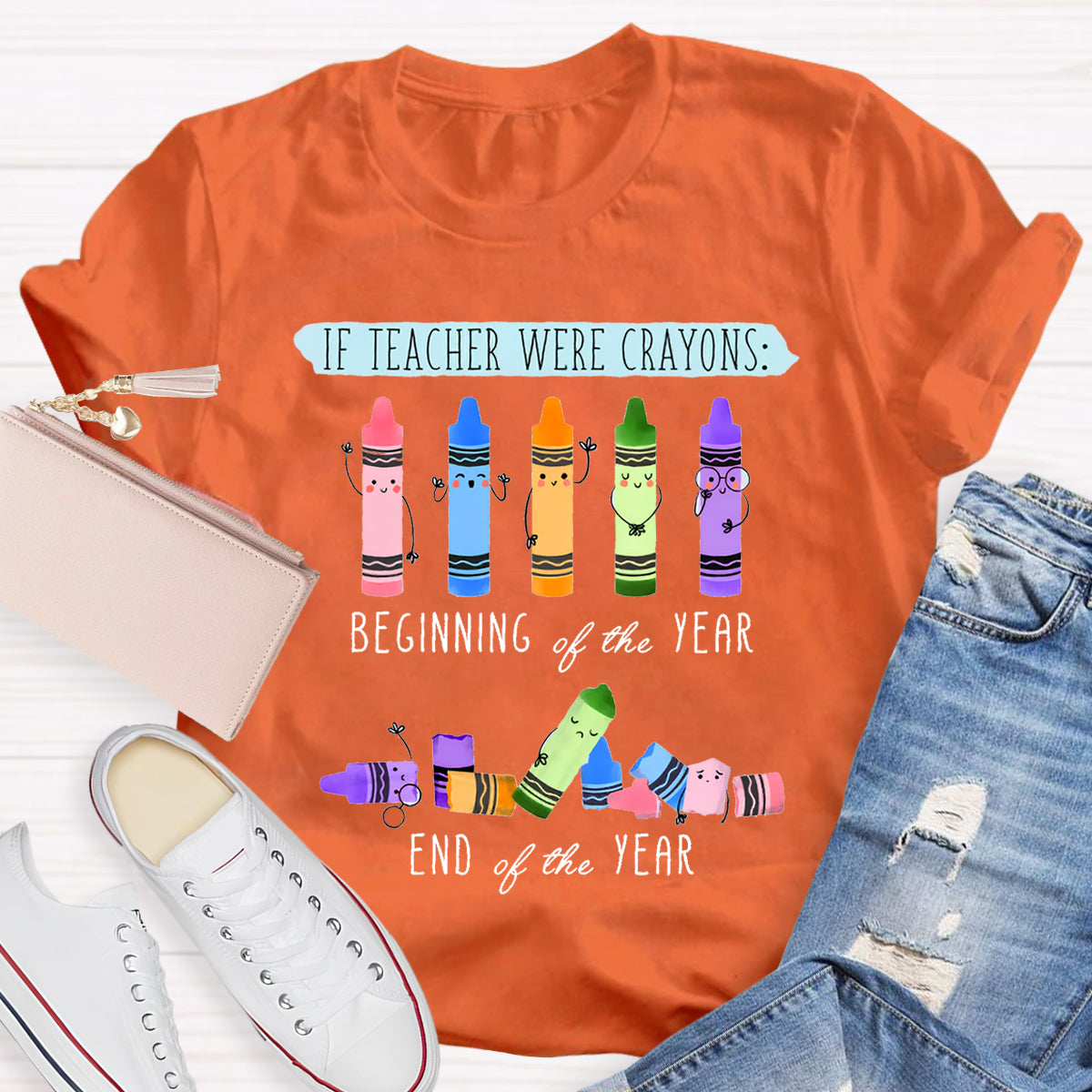 If Teacher Were Crayons Art Teacher T-Shirt