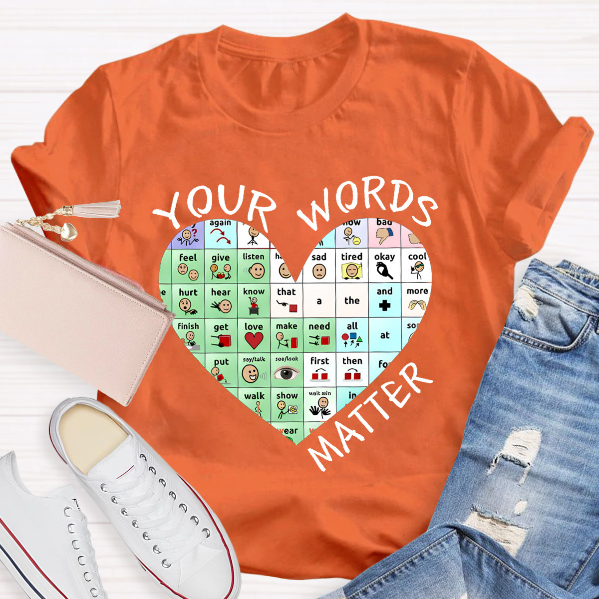 Your Words Do Matter Teacher T-Shirt