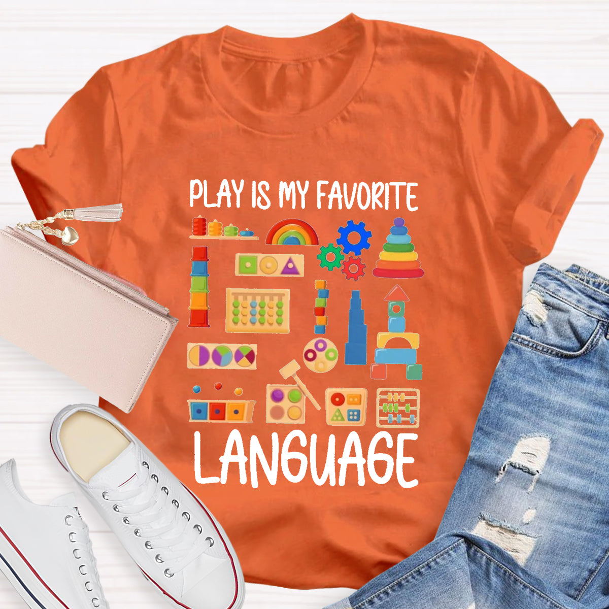 Play Is My Favorite Way to Learn Teacher T-Shirt