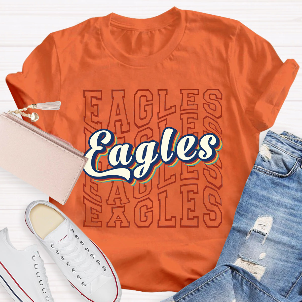 Personalized School Spirits Mascot T-Shirt