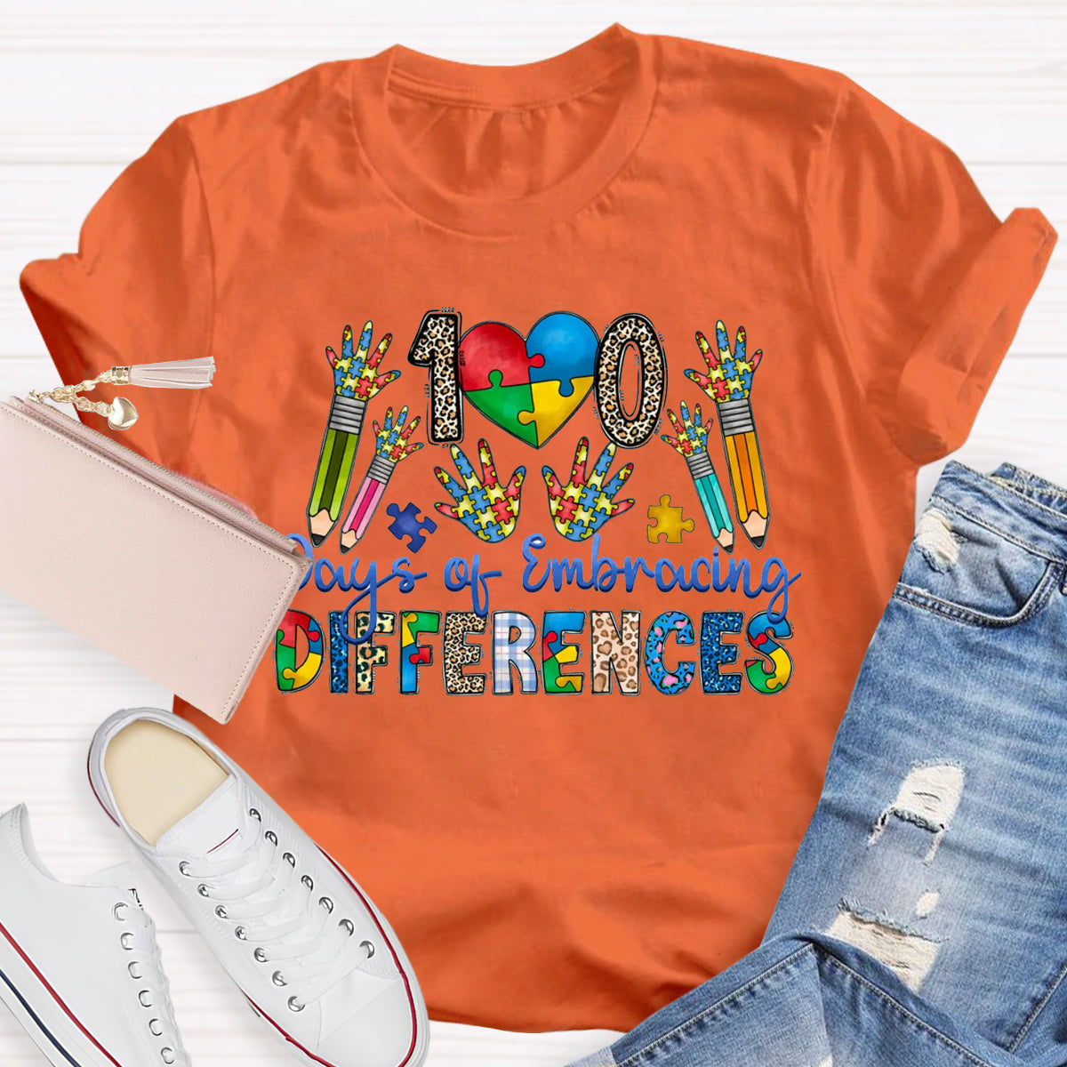 100 Days Of Embracing Difference T-Shirt