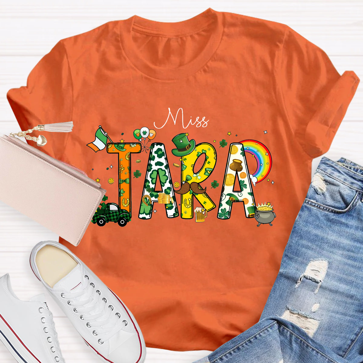 Personalized Name St. Patrick's Day T-Shirt