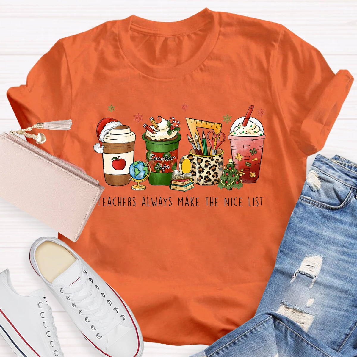 Teachers Always Make The Nice List T-Shirt