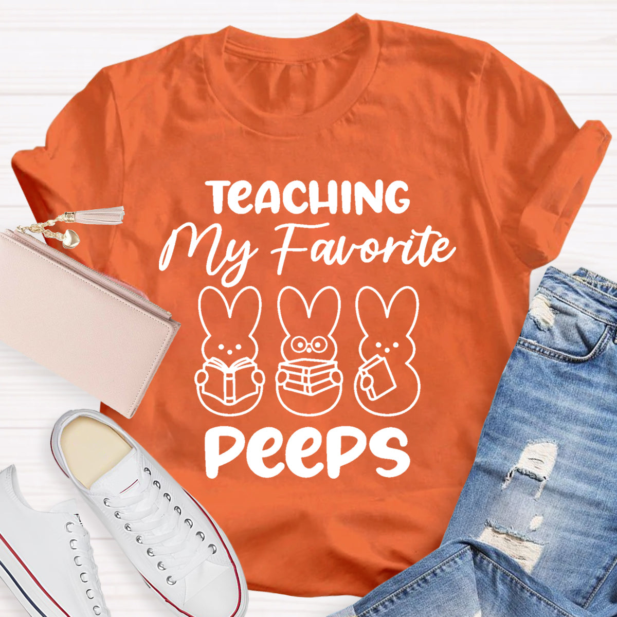 Teaching My Favorite Peeps Teacher T-Shirt