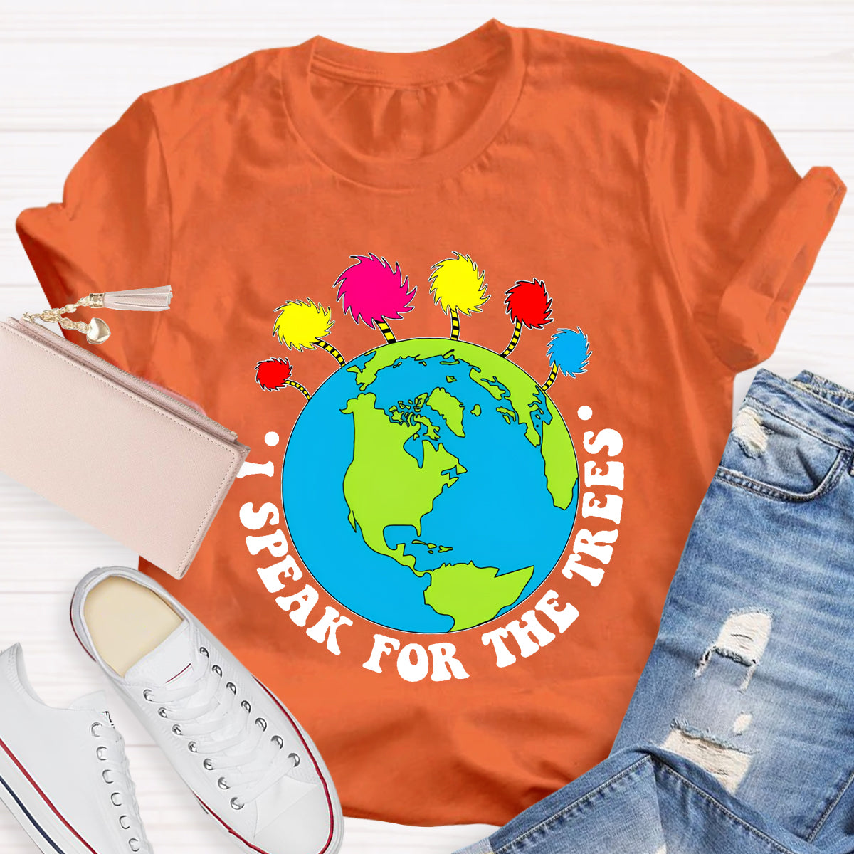 I Speak For The Trees Earth Day T-Shirt