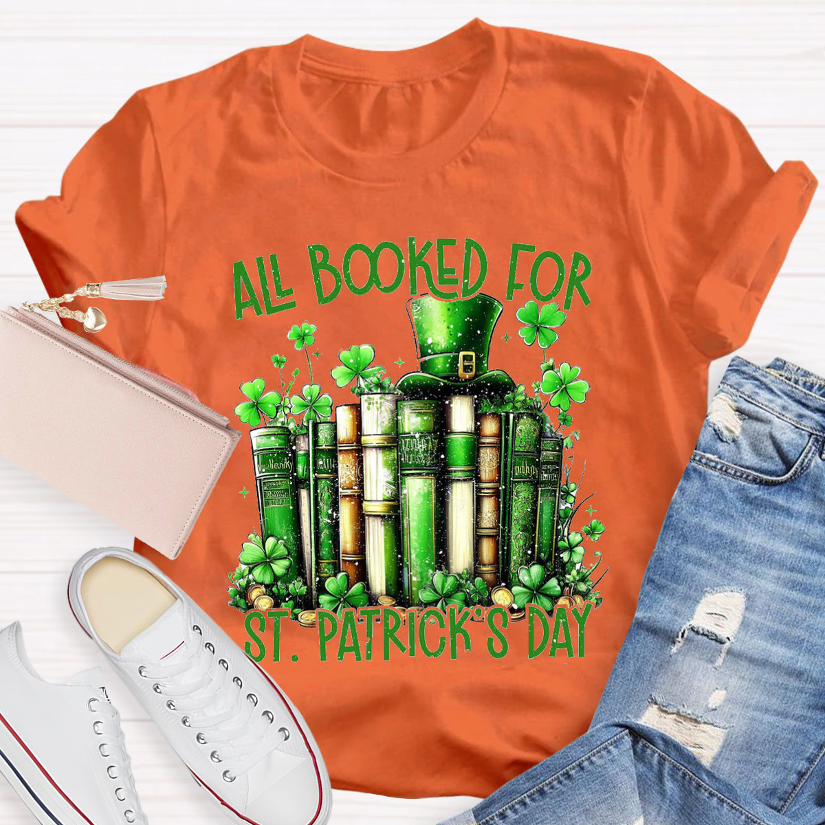 All Booked For St. Patrick'S Day T-Shirt