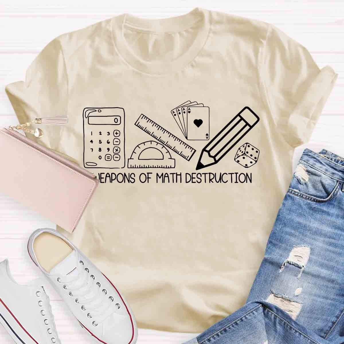 Weapons Of Math Destruction Teacher T-Shirt