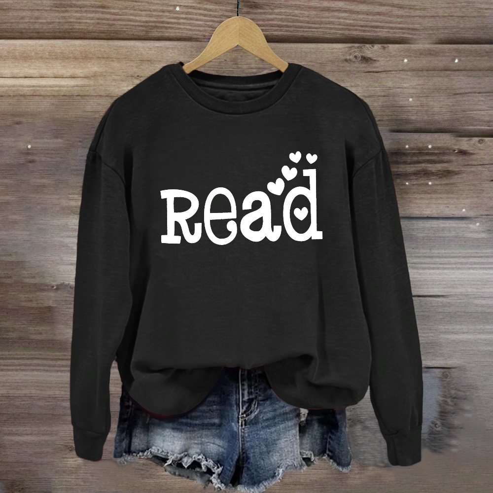 Read Lover Teacher Sweatshirt