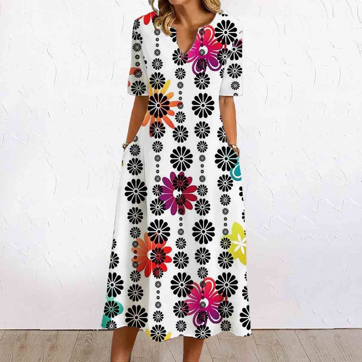 A Groovy Garden Dress