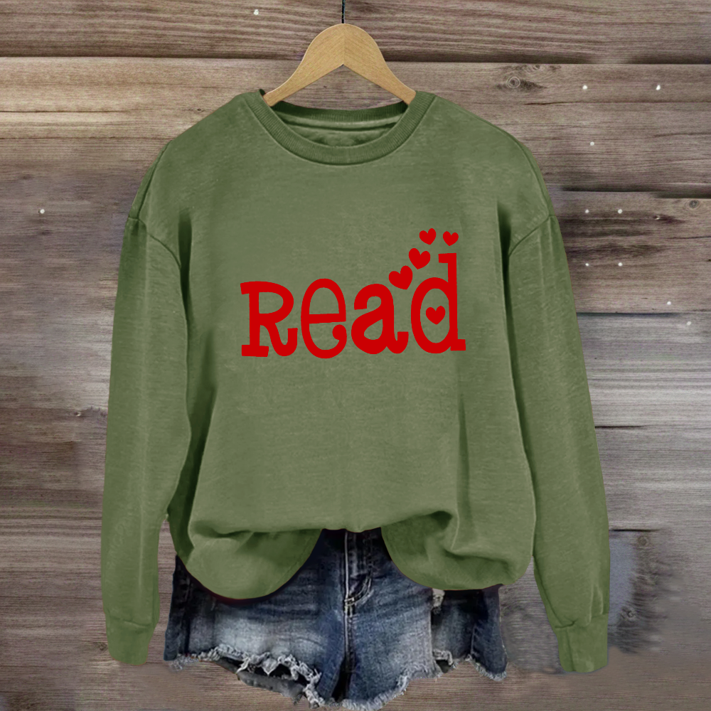 Read Lover Teacher Sweatshirt