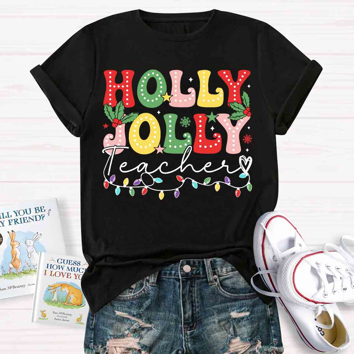 Christmas Holly Jolly T-shirt