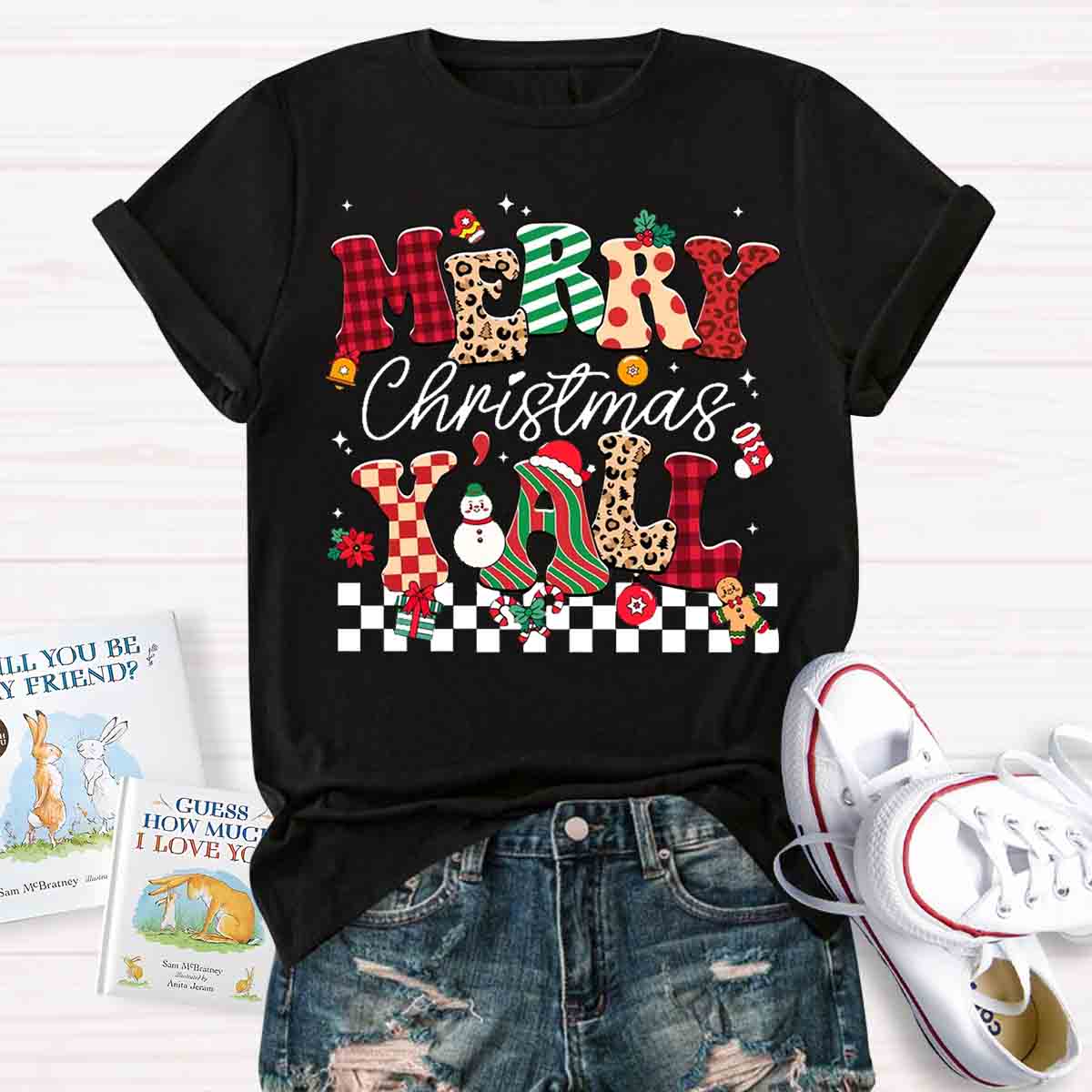 Merry Christmas Y'ALl T-shirt