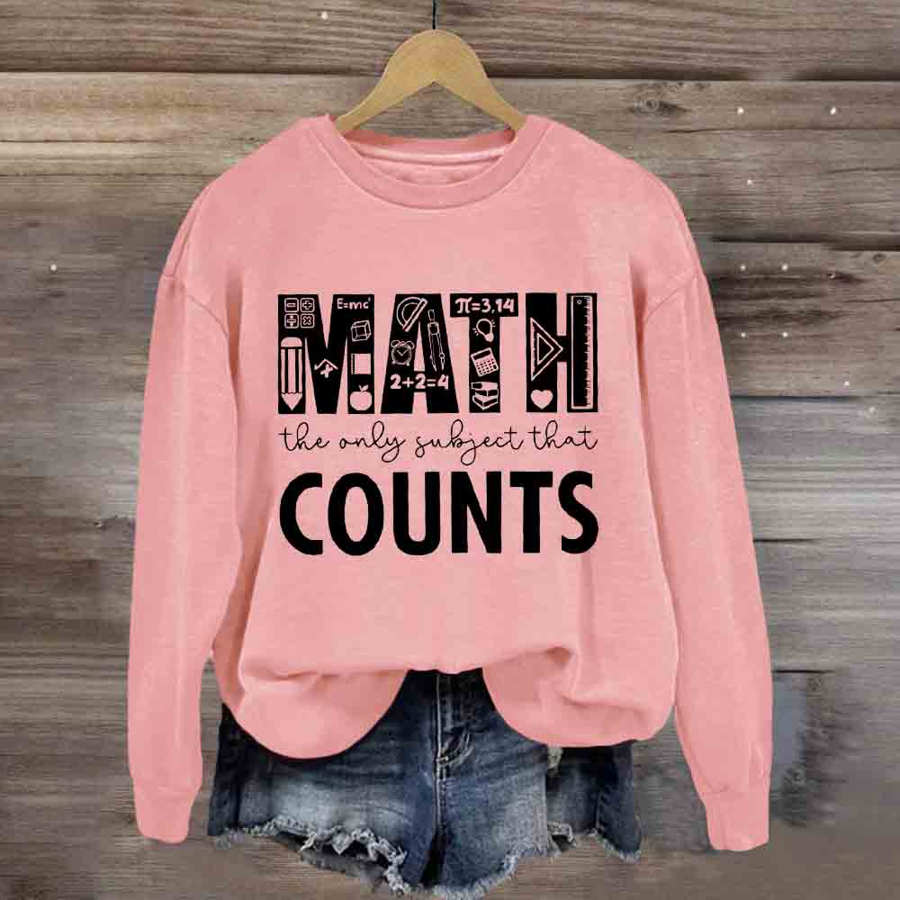 Math Counts Teacher Sweatshirt