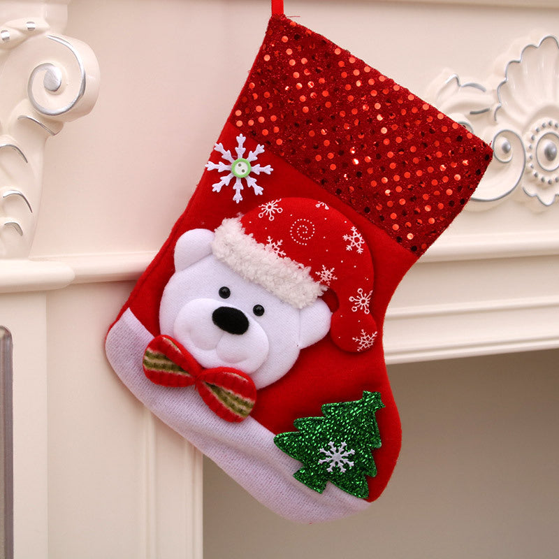 Christmas Sequin Design Christmas Stockings