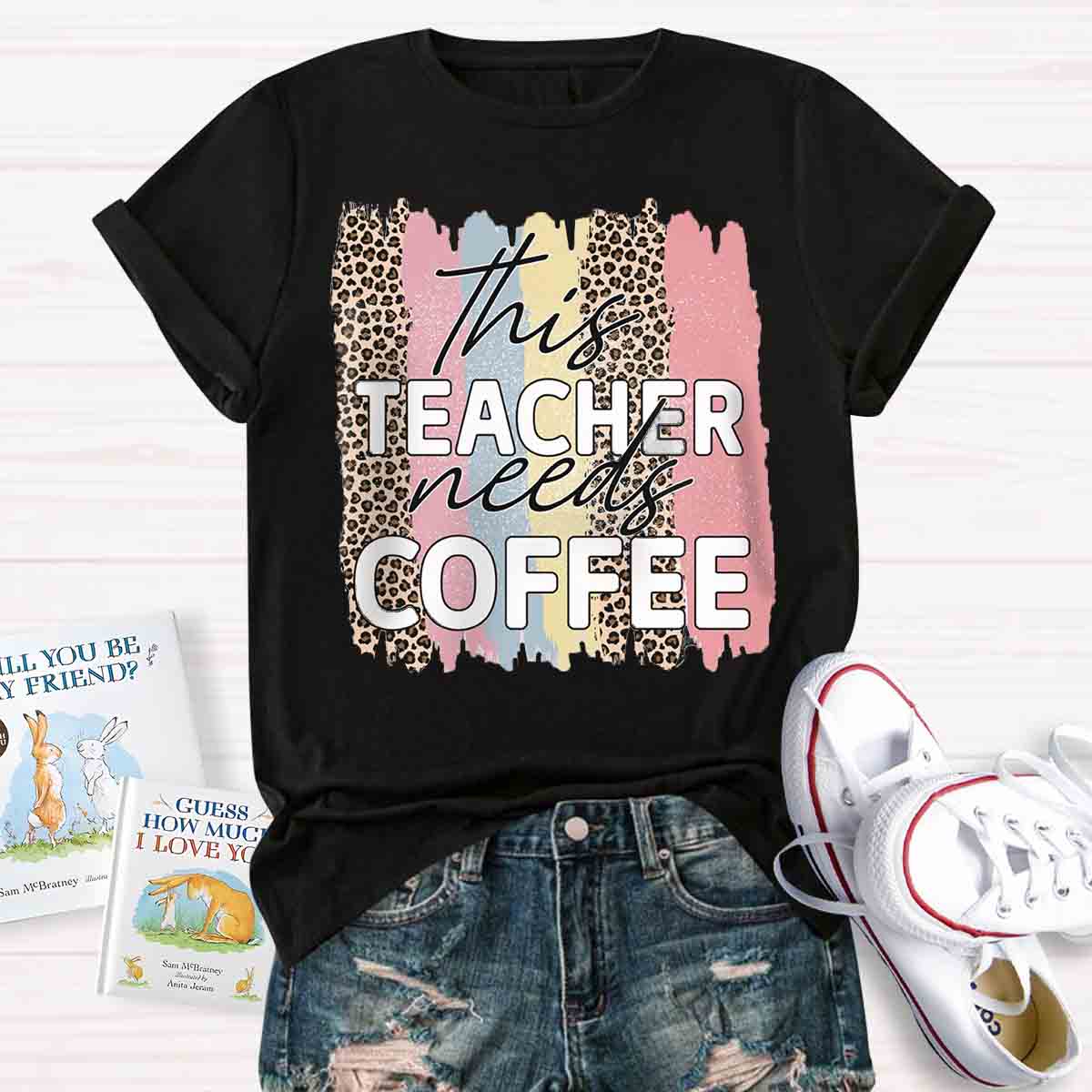 This Teacher Needs Coffee T-shirt