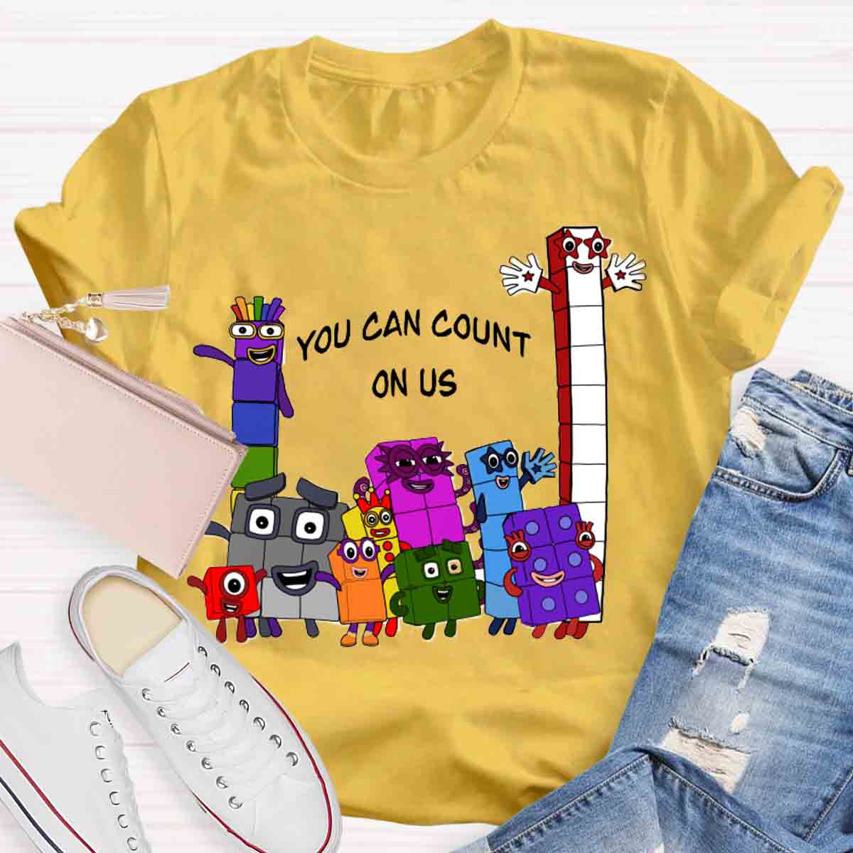 You Can Count On Us T-shirt