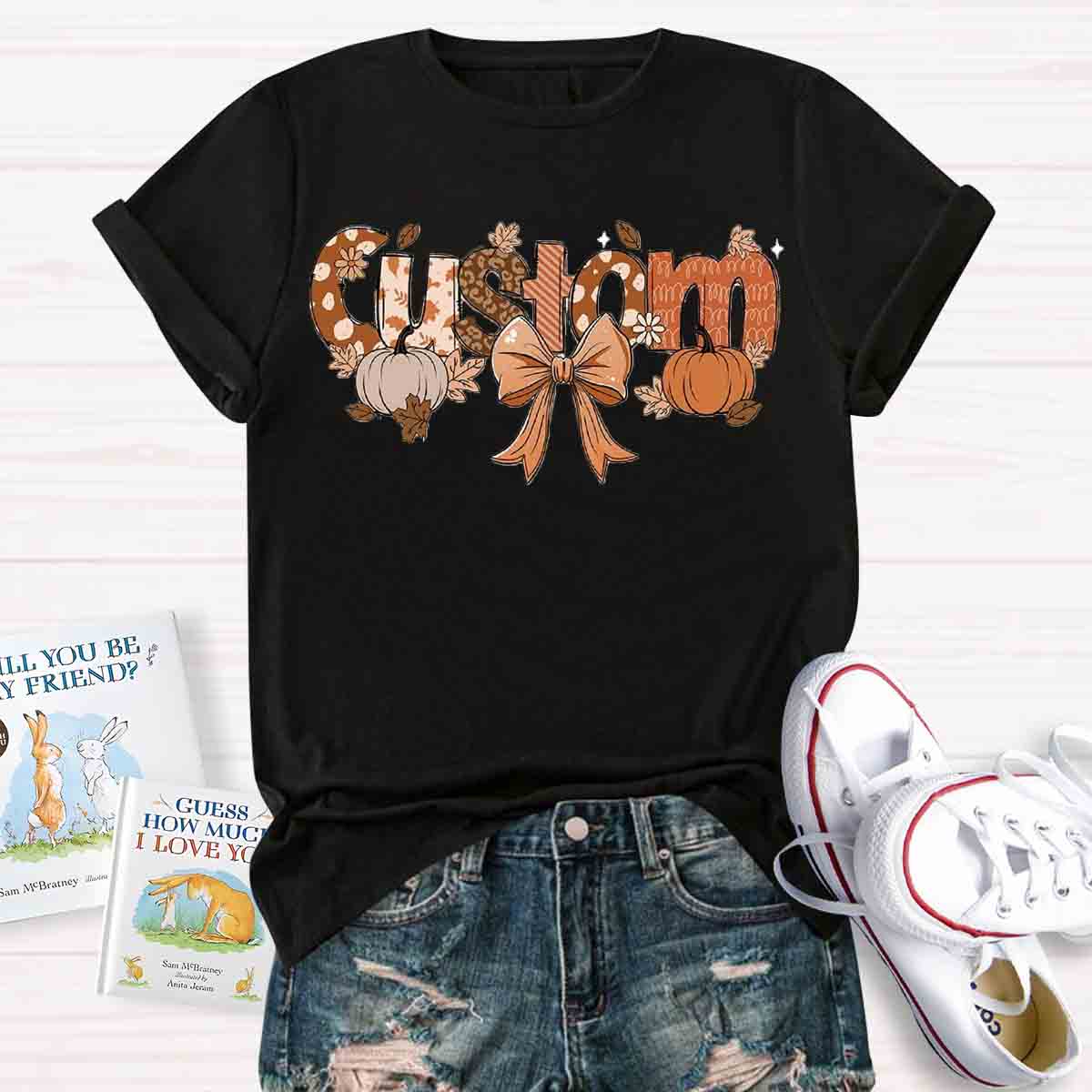 Personalized Name Fall Season T-shirt