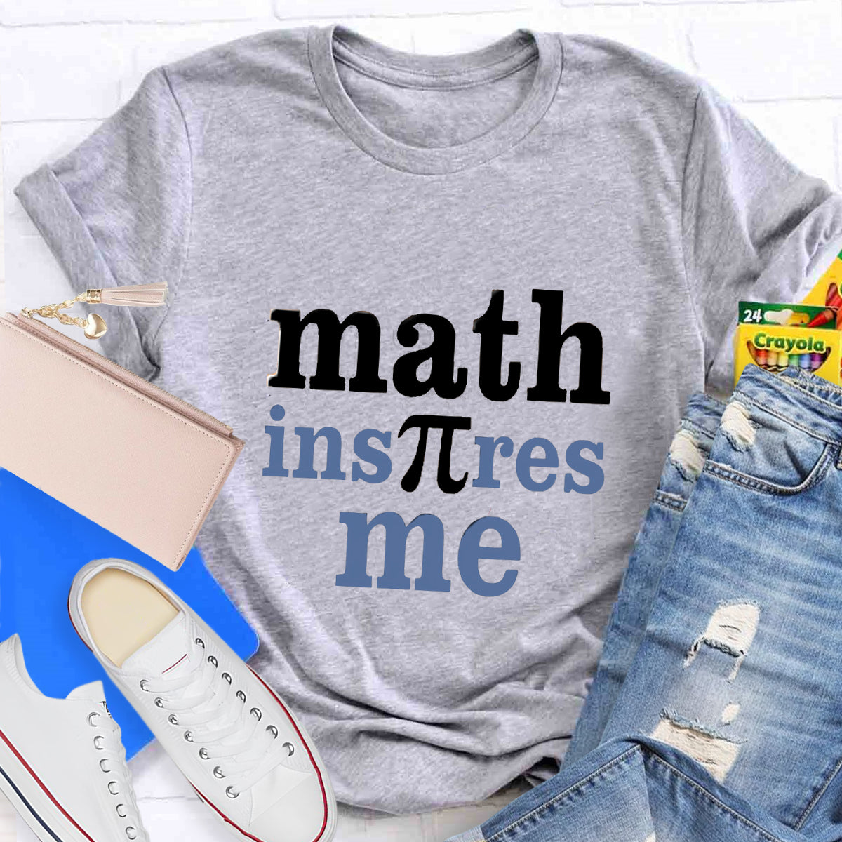 Math Inspire Me Math Teacher T-Shirt