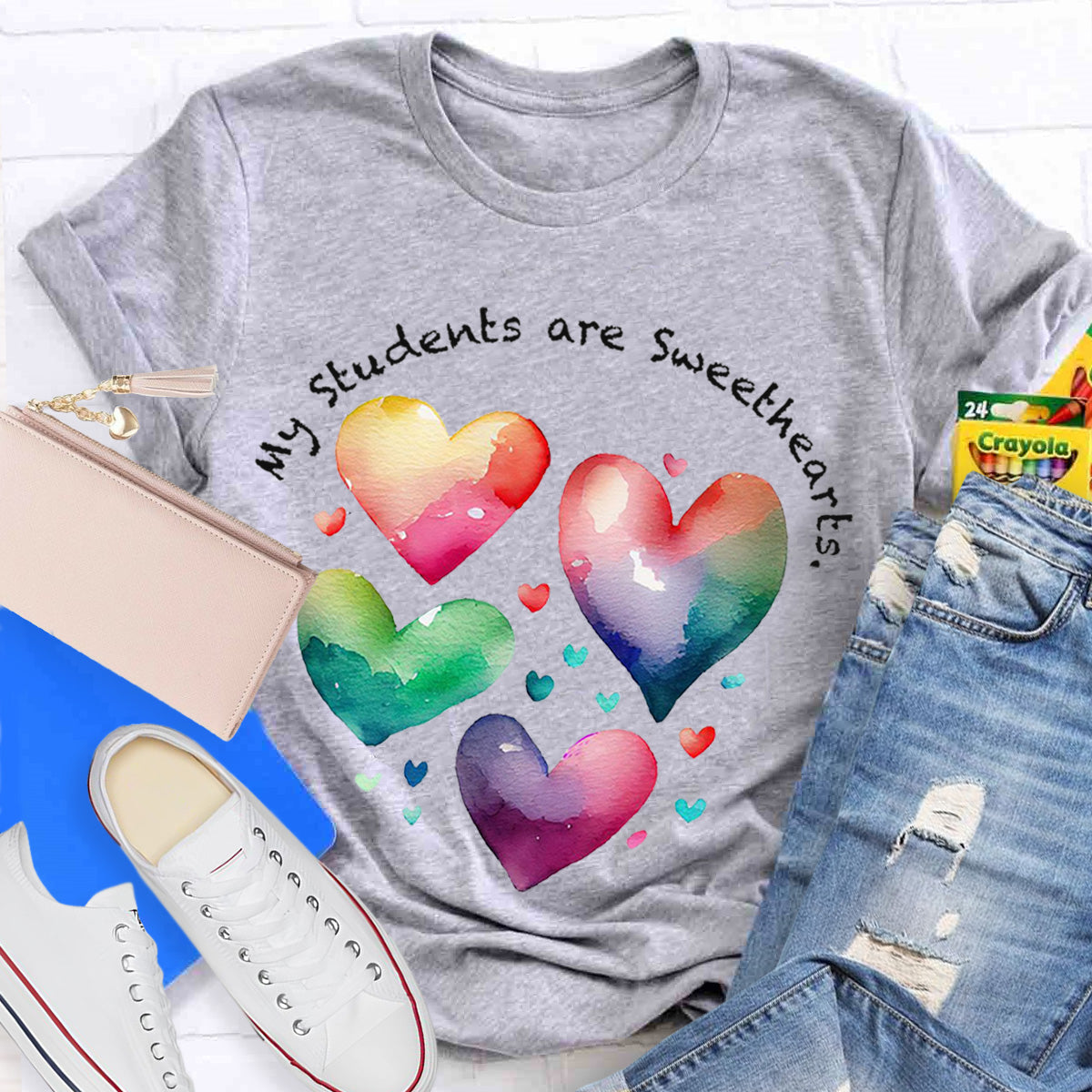 My Students Are Sweethearts Teacher T-Shirt