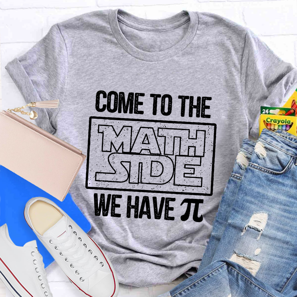 Come To The Math Side We Have Pi Math Teacher T-Shirt