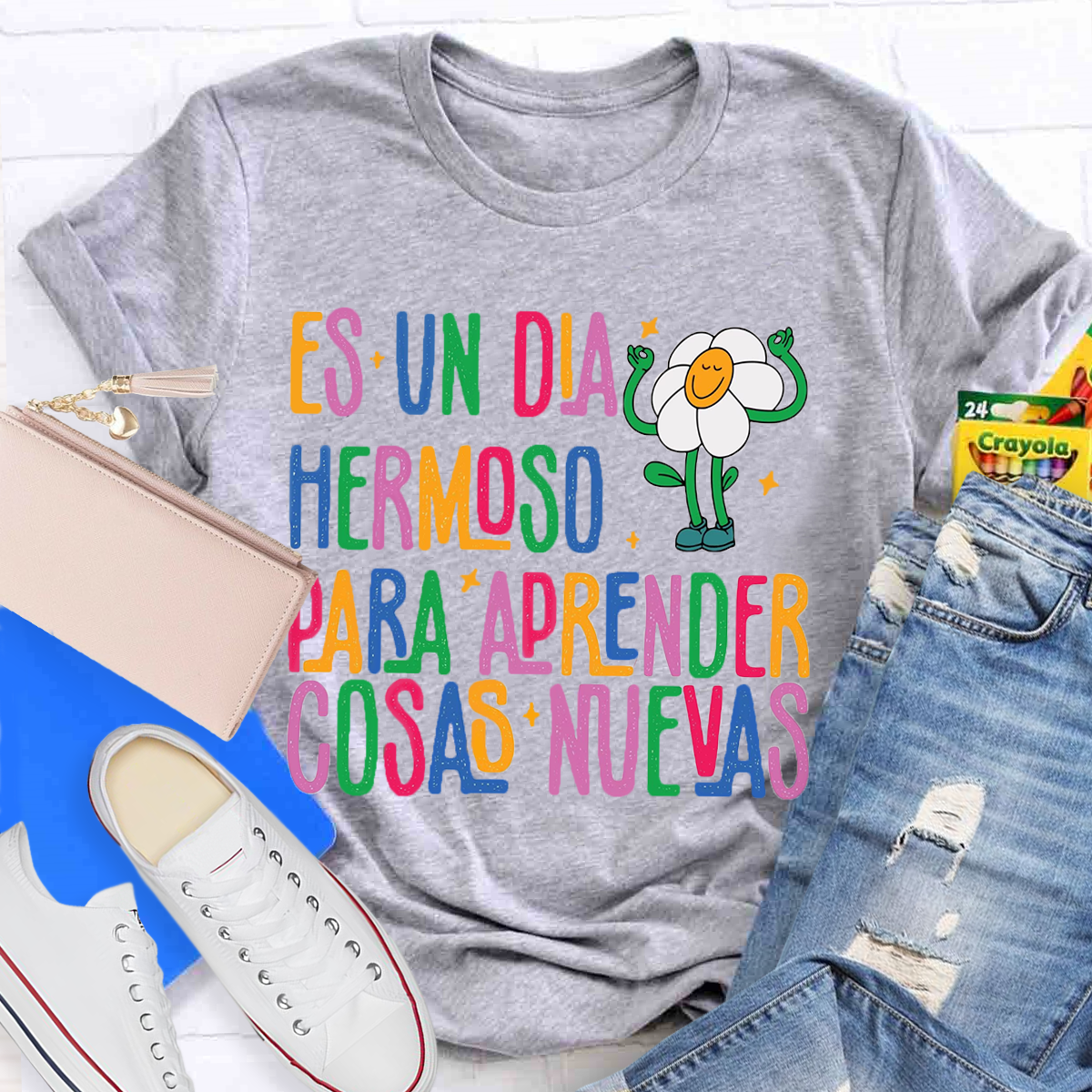 Cosas Nuevas Bilingual Teacher T-Shirt