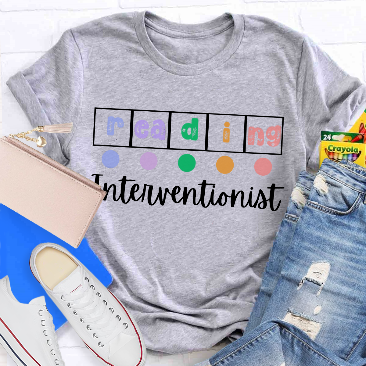 Reading Interventionist Teacher T-Shirt