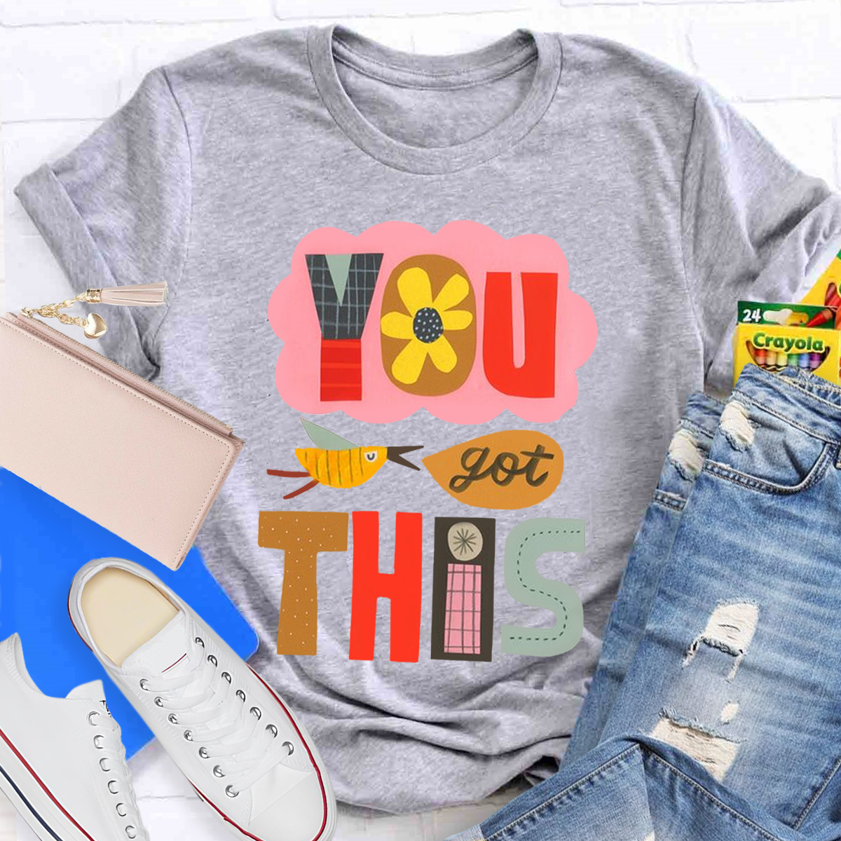 You Got This Geometric Design Test Day T-Shirt