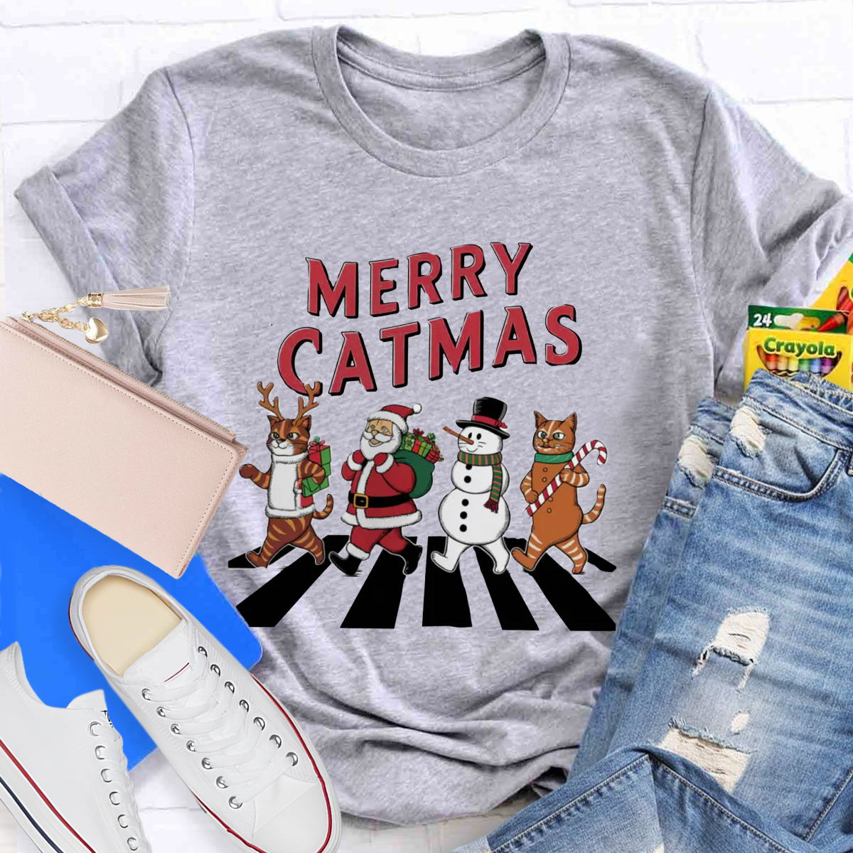 Merry Catmas T-Shirt