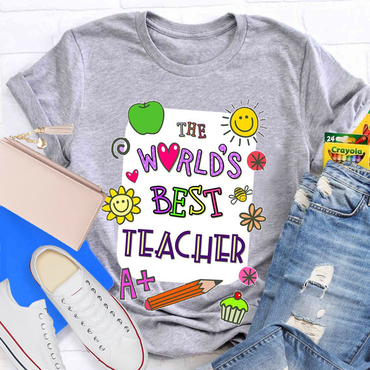 The Word's Best Teacher T-Shirt