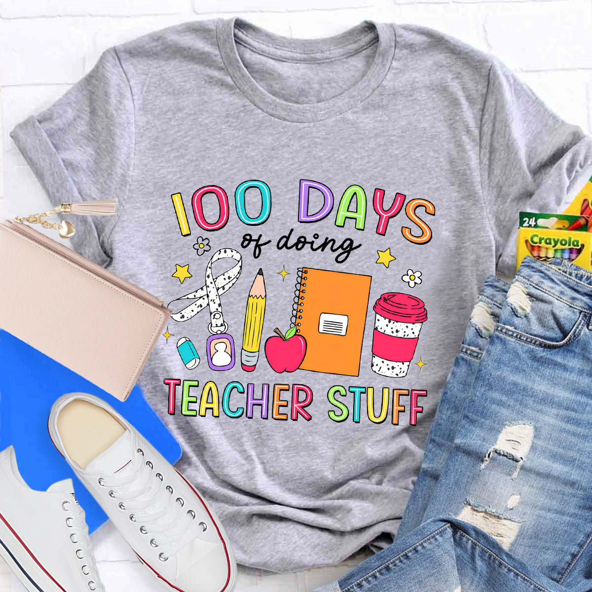 100 Days Of Doing Teacher Stuff T-Shirt