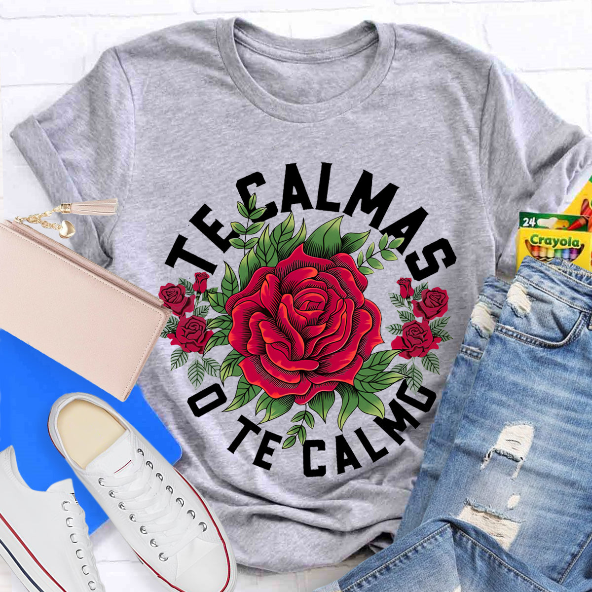 Te Calmas O Te Calmo Spanish Teacher T-Shirt