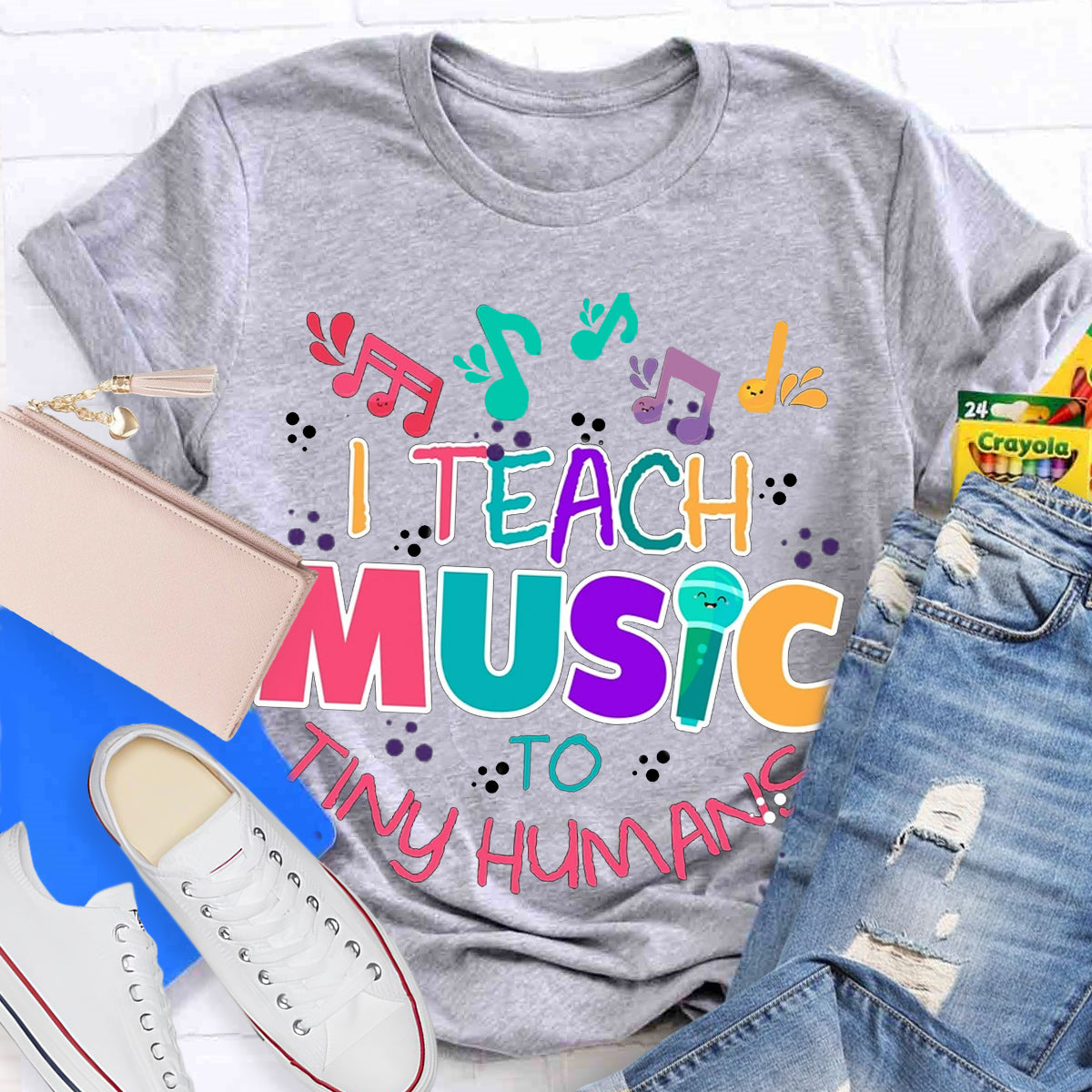 I Teach Music To Tiny Humans T-Shirt