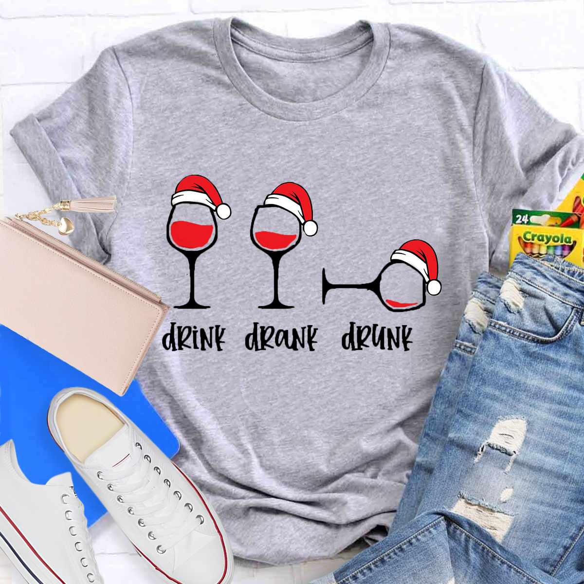 Drink Drank Drunk T-Shirt