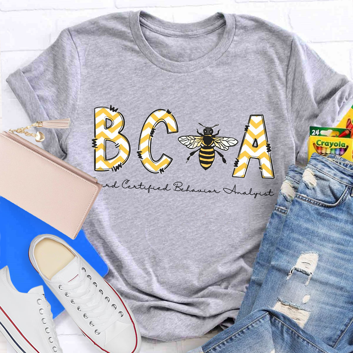 BCBA Board Certified Behavior Analyst Teacher T-Shirt