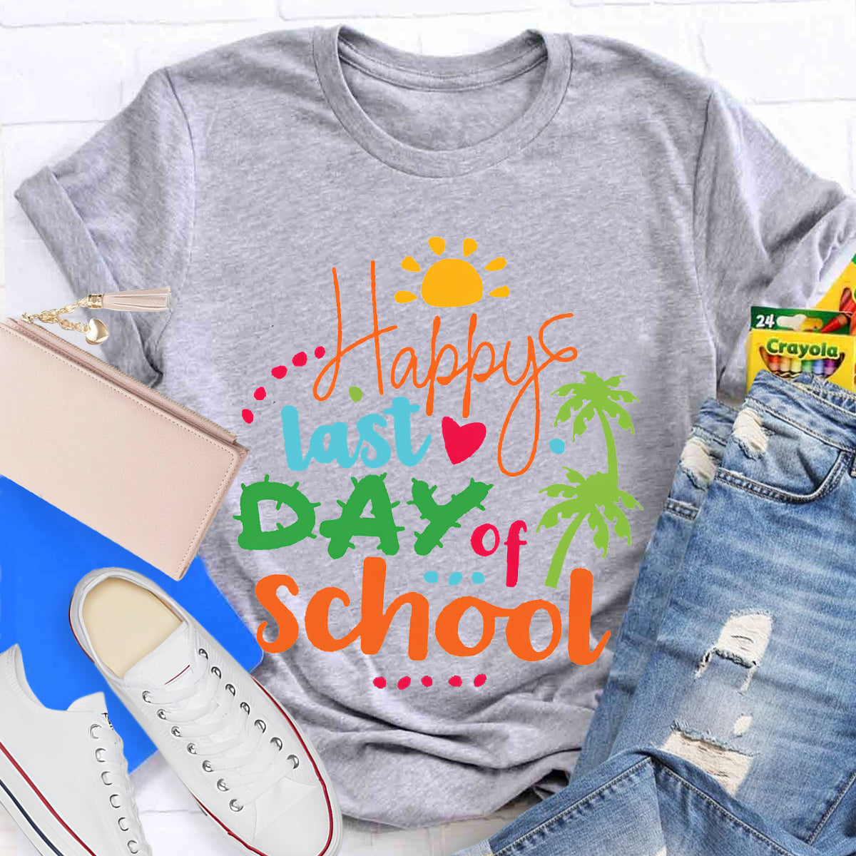 Happy Last Day Of School Teacher Shirt