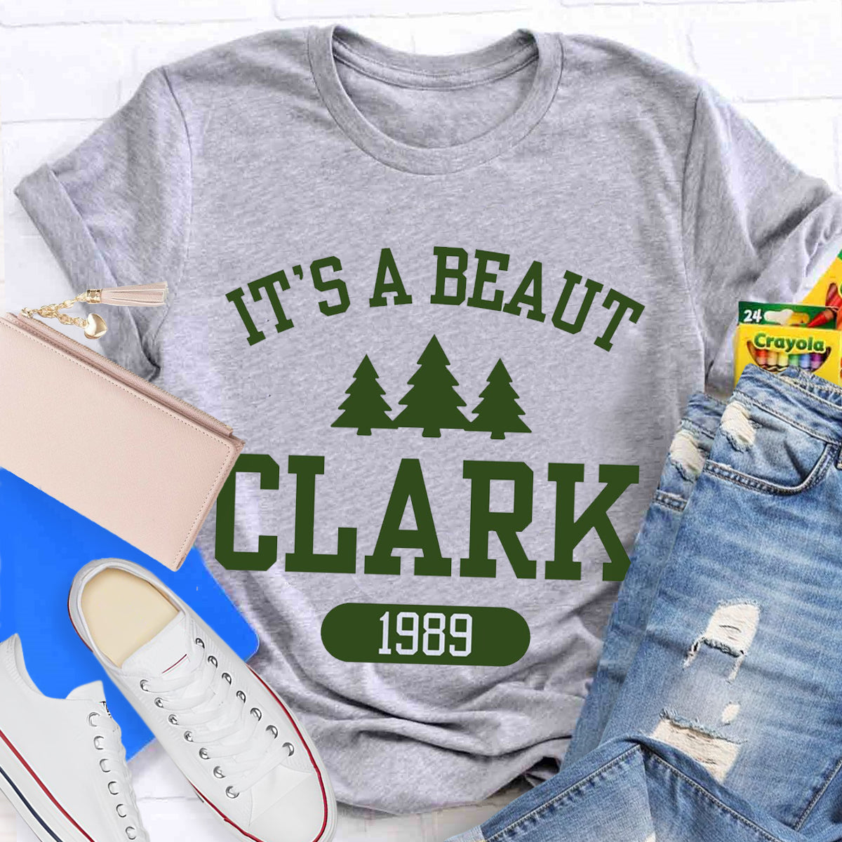 Its a Beaut Clark Christmas Vacation Teacher T-Shirt