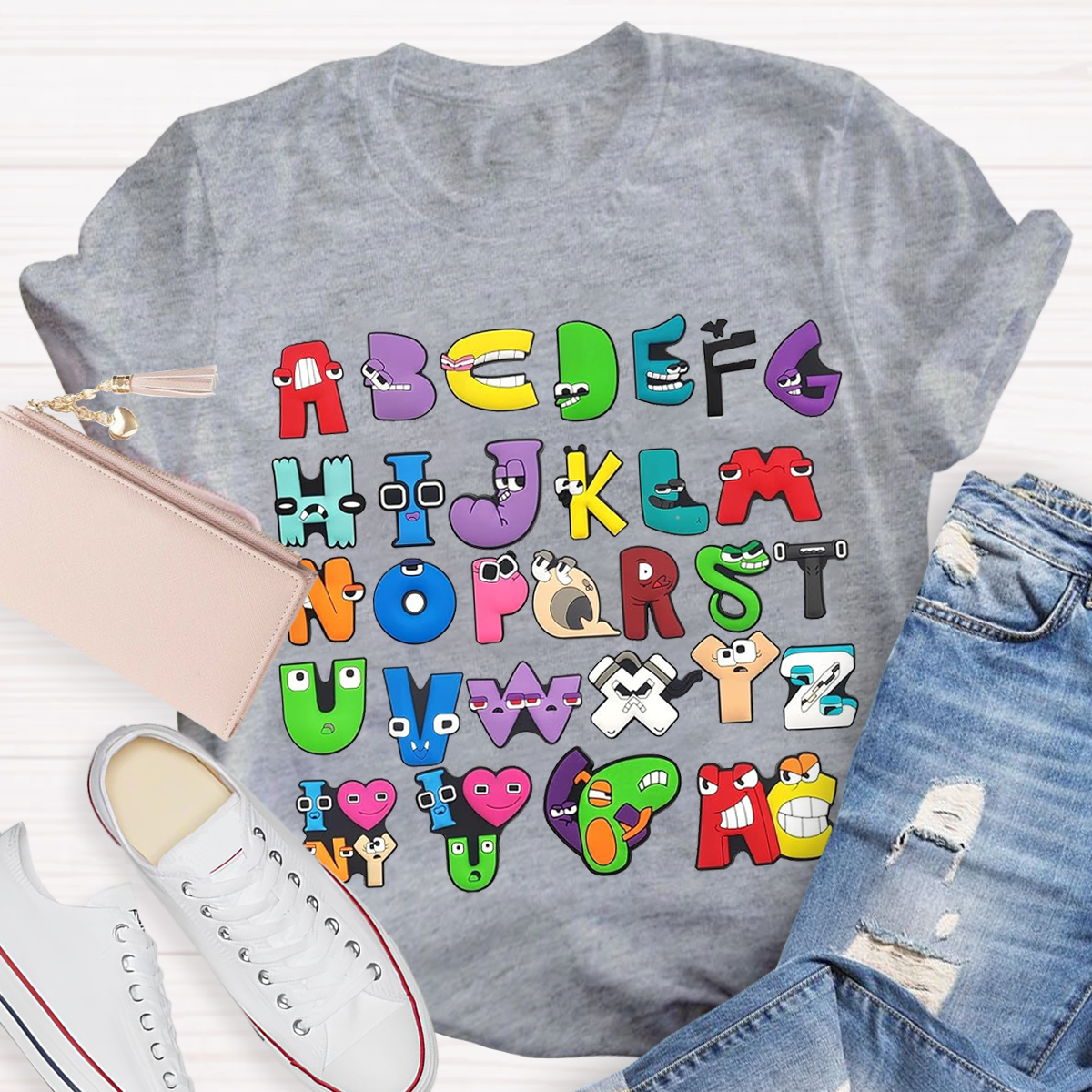 Funny Letter Teacher T-Shirt