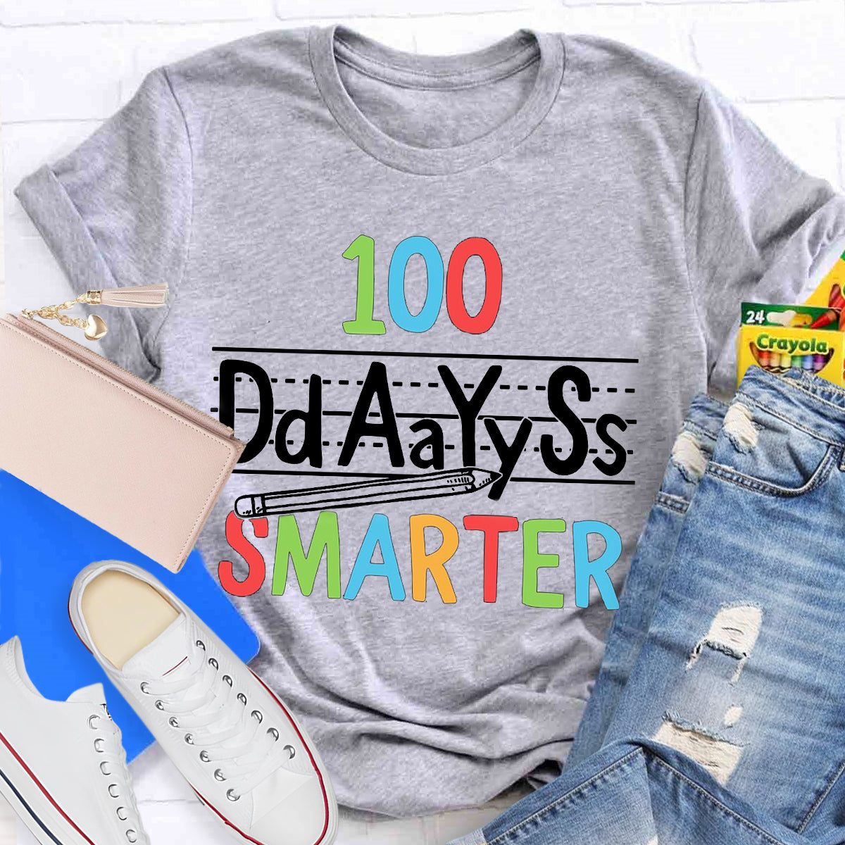 100 Days Smarter Teacher T-Shirt