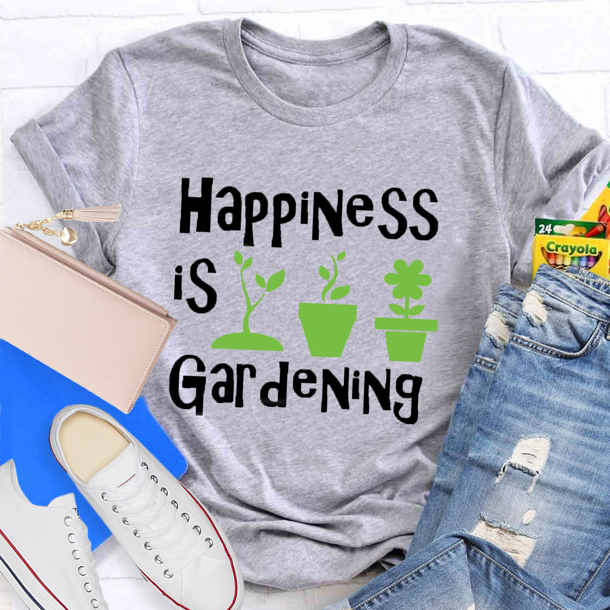 Happiness Is Gardening T-Shirt