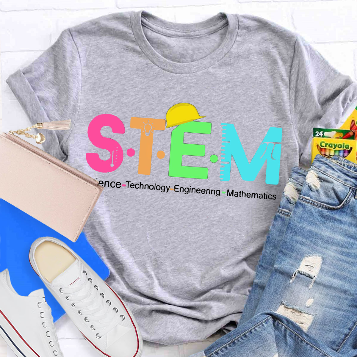 Science Technology Engineering Mathematics Teacher T-Shirt