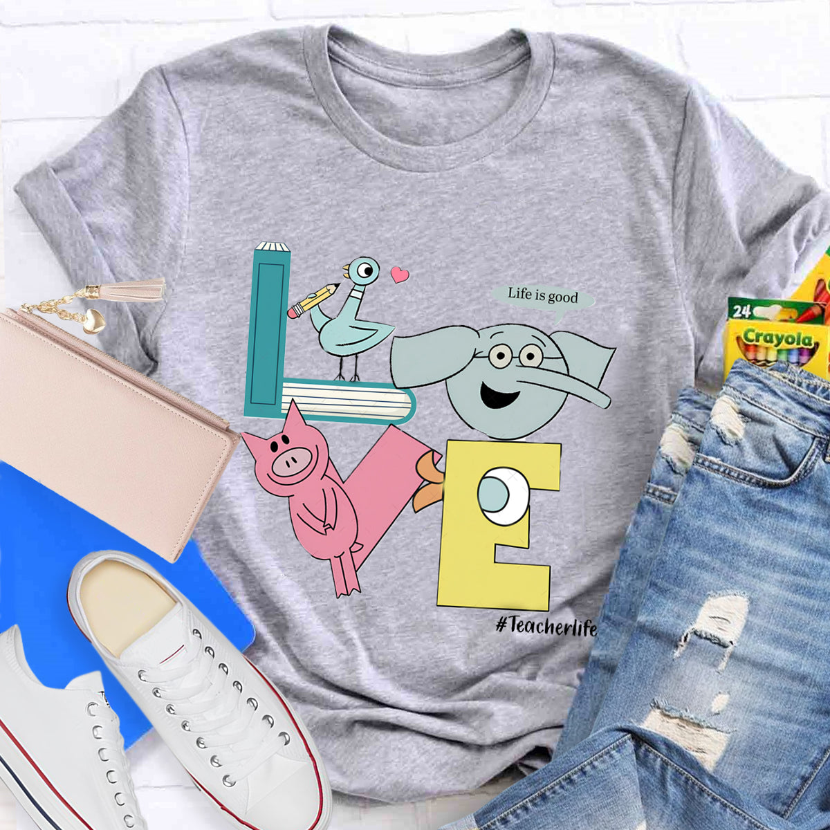 Teachers Life Is Good Lifestyle T-Shirt