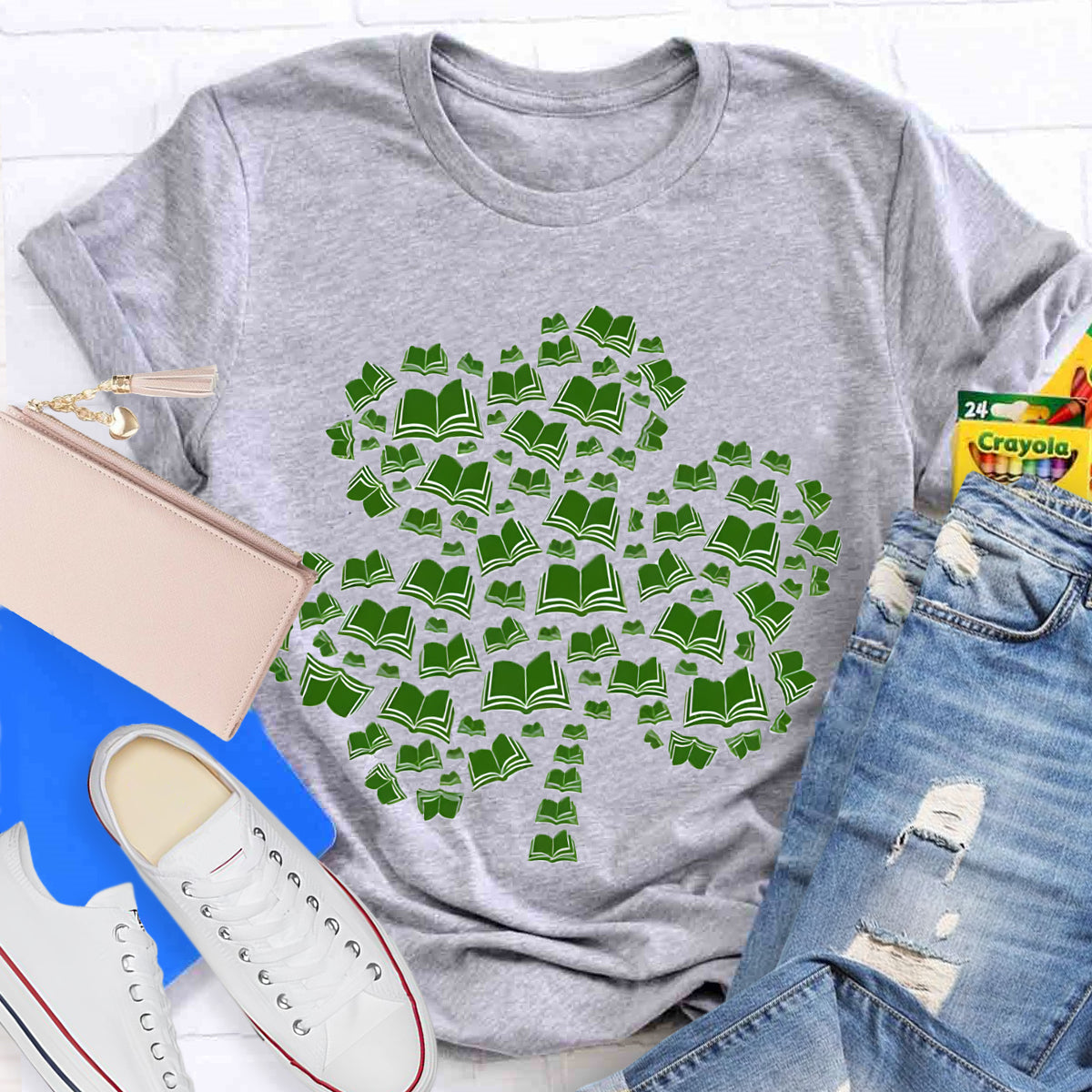 Shamrock Books Teacher T-Shirt