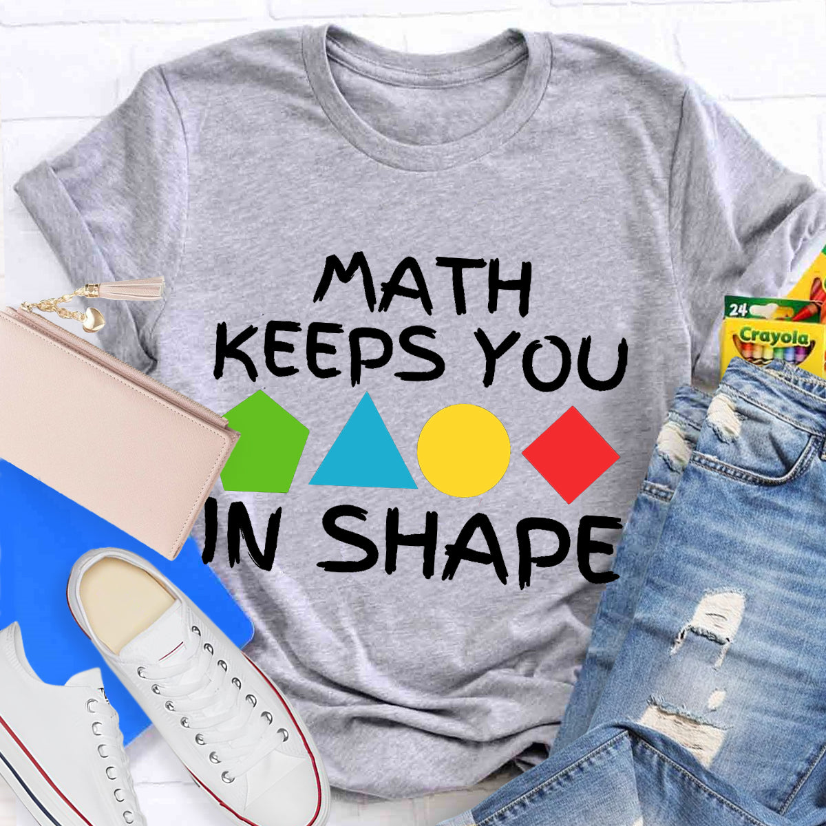 Math Keeps You In Shape T-Shirt