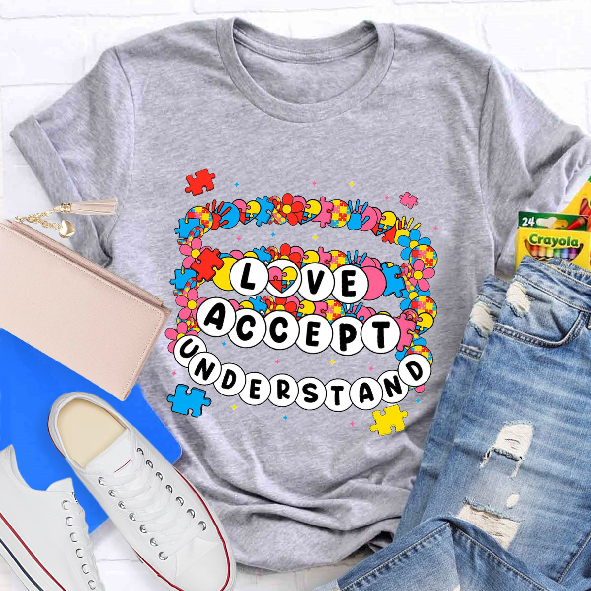 Love Accept Understand Bracelet T-Shirt