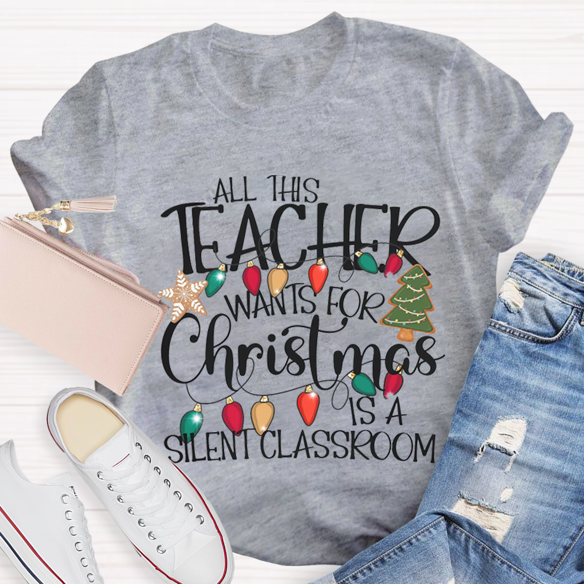 Teacher Christmas T-Shirt