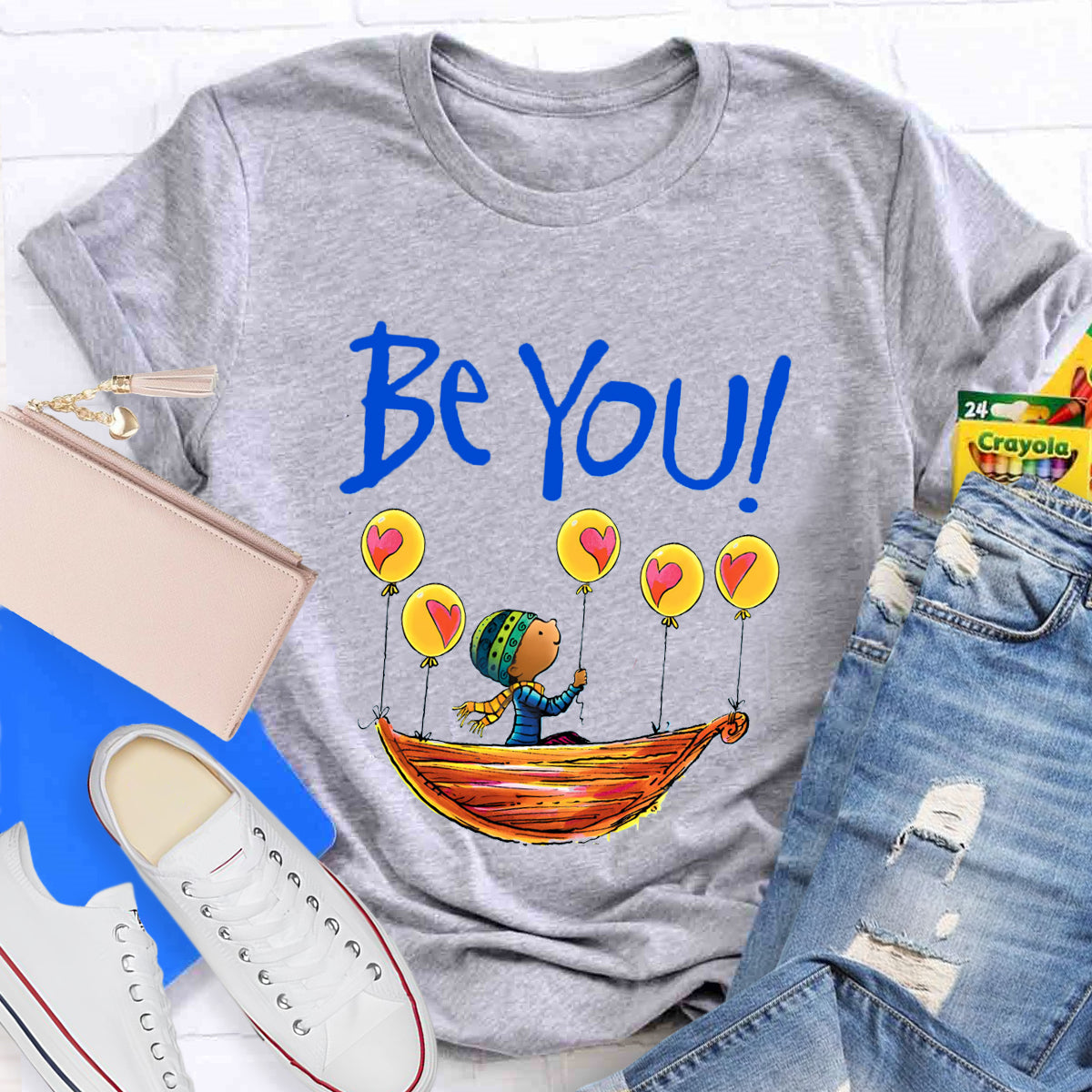 Be You Children's Books Teacher T-Shirt