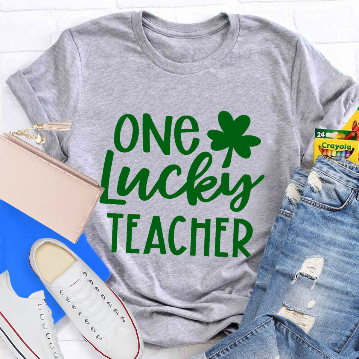 One Lucky Teacher T-Shirt