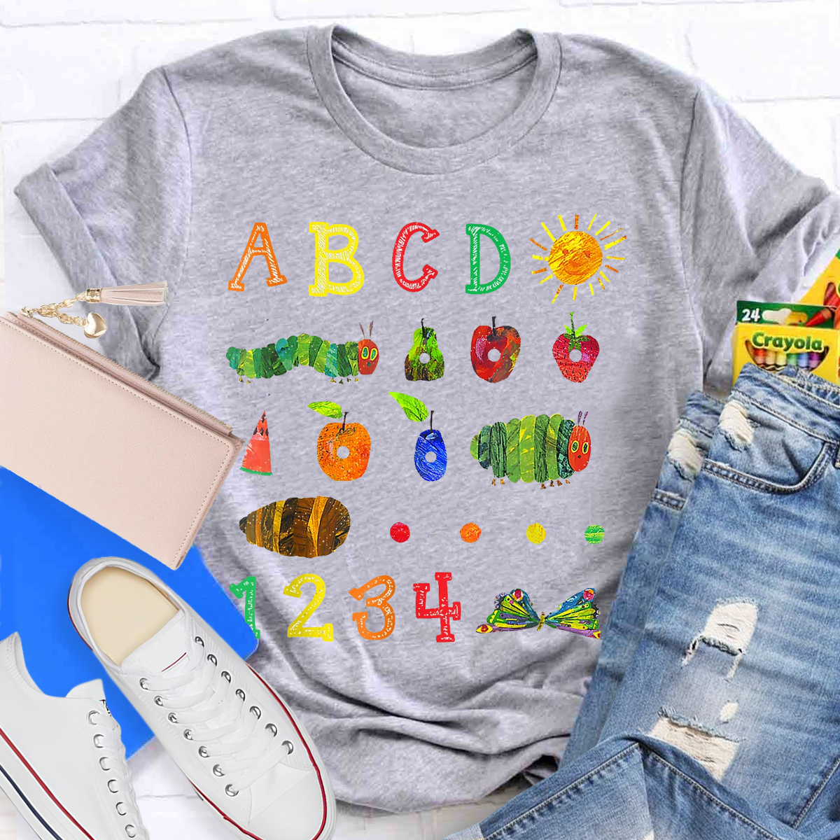 Animals Alphabet Teacher T-Shirt